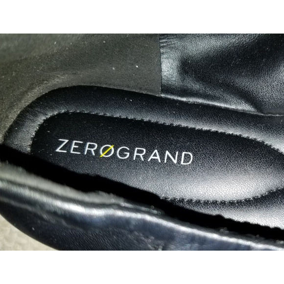 Womens Shoes-COLE HAAN-"Black Leather" leather "Zerogrand Ballet ll"-6.5B - Picture 6 of 6